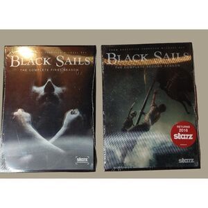 Black Sails DVD's Seasons 1 & 2 New